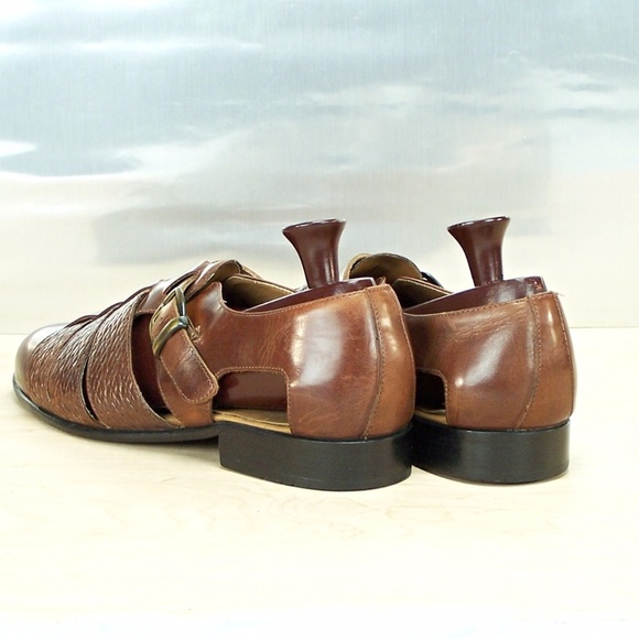 Stacy Adams | Shoes | Stacy Adams Mens Shoes Leather Fisherman Sandals | Poshmark